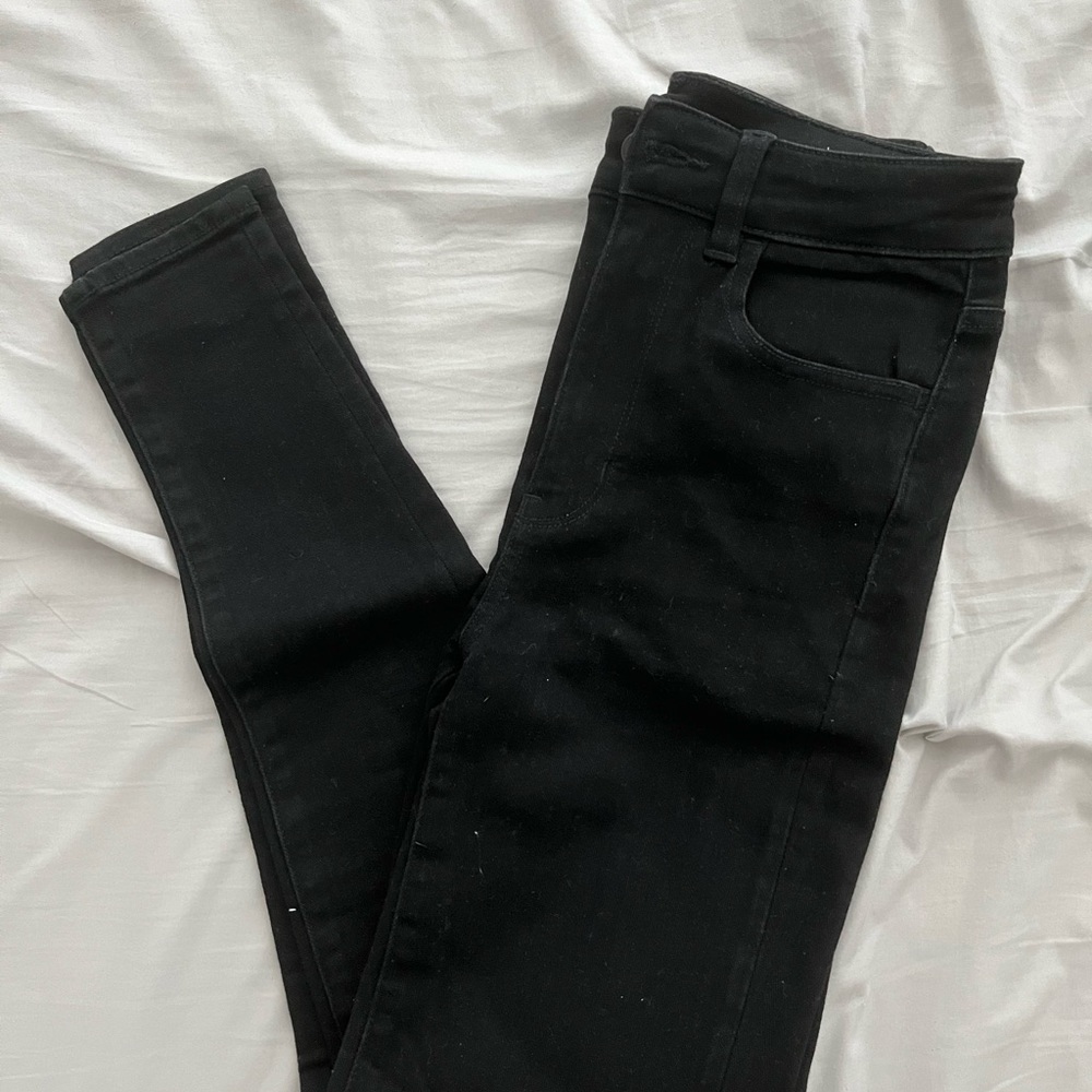 American Eagle High Waisted Black Jeans